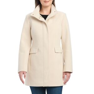 Vince Camuto Women's Faux Wool Jacket‎ In Oatmeal